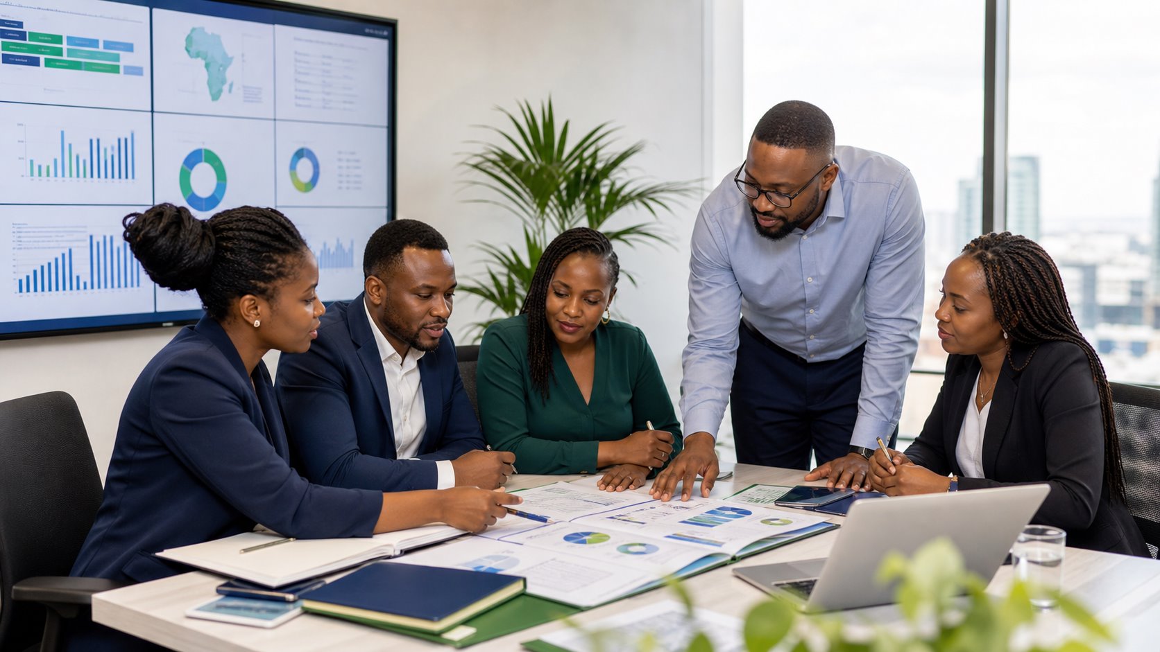 Institutional evidence review and planning workspace